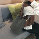 Luxury Designer Handbags Ladies Bucket Bag PU Leather Shoulder Bags Large Capacity Crossbody Bags for Women 2024 New Tote Bag
