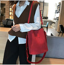Luxury Designer Handbags Ladies Bucket Bag PU Leather Shoulder Bags Large Capacity Crossbody Bags for Women 2024 New Tote Bag