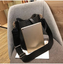 Luxury Designer Handbags Ladies Bucket Bag PU Leather Shoulder Bags Large Capacity Crossbody Bags for Women 2024 New Tote Bag