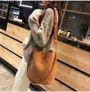 Luxury Designer Handbags Ladies Bucket Bag PU Leather Shoulder Bags Large Capacity Crossbody Bags for Women 2024 New Tote Bag