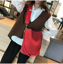 Luxury Designer Handbags Ladies Bucket Bag PU Leather Shoulder Bags Large Capacity Crossbody Bags for Women 2024 New Tote Bag