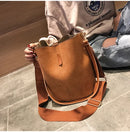 Luxury Designer Handbags Ladies Bucket Bag PU Leather Shoulder Bags Large Capacity Crossbody Bags for Women 2024 New Tote Bag