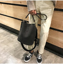 Luxury Designer Handbags Ladies Bucket Bag PU Leather Shoulder Bags Large Capacity Crossbody Bags for Women 2024 New Tote Bag