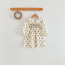 Infant Kids Baby Girls Long Sleeve Sisters Dress