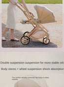 Baby carrige can sit