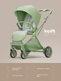 Baby carrige can sit