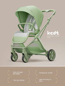 Baby carrige can sit