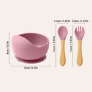 Mamaplan 3PCS Baby Silicone Feeding Set