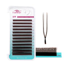 Fadvan U Shaped YY Parallel Flower Fake Eyelashes Cosplay Double Tips Lashes 2D YY Lashes Premade Fans Volume False Lash Makeup