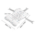 Baby Bath Cushion For Tub Adjustable Anti-skid Support Pillow