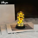 Graduation season gift small sunflower plastic set
