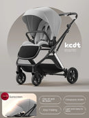 Baby carrige can sit