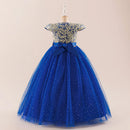 Elegant Bow Bridesmaid Party Girls Dress