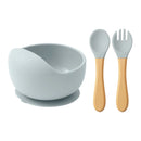 Mamaplan 3PCS Baby Silicone Feeding Set