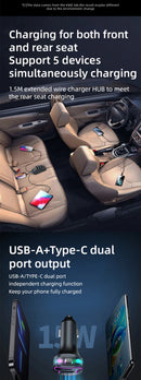Bluetooth 5.3 FM Transmitter Car kit
