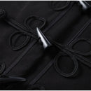 Women's Black Cropped Blazer Stand Collar Button Front Long Sleeve Slim Coat 2026 Spring Casual Daily Fashion Lady Outerwear