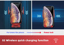 Fashion Qi Fast Wireless Charger Car Phone Holder