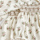 Infant Kids Baby Girls Long Sleeve Sisters Dress