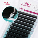 Fadvan U Shaped YY Parallel Flower Fake Eyelashes Cosplay Double Tips Lashes 2D YY Lashes Premade Fans Volume False Lash Makeup