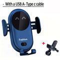 Fashion Qi Fast Wireless Charger Car Phone Holder