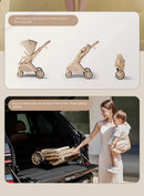 Baby carrige can sit