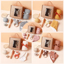 Baby Bathing Mouth Water Towel Pacifier Set
