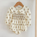 Infant Kids Baby Girls Long Sleeve Sisters Dress