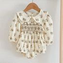 Infant Kids Baby Girls Long Sleeve Sisters Dress