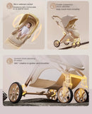 Baby carrige can sit