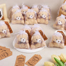 10-30Sets Bear Gift with Organza Bag