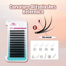 Fadvan U Shaped YY Parallel Flower Fake Eyelashes Cosplay Double Tips Lashes 2D YY Lashes Premade Fans Volume False Lash Makeup