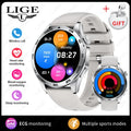 Men New Smartwatch Bluetooth Call Waterproof