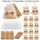 10-30Sets Bear Gift with Organza Bag