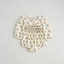 Infant Kids Baby Girls Long Sleeve Sisters Dress