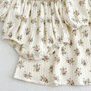 Infant Kids Baby Girls Long Sleeve Sisters Dress