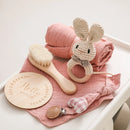 Baby Bathing Mouth Water Towel Pacifier Set