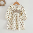 Infant Kids Baby Girls Long Sleeve Sisters Dress