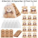 10-30Sets Bear Gift with Organza Bag