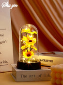 Graduation season gift small sunflower plastic set