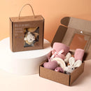 Baby Bathing Mouth Water Towel Pacifier Set