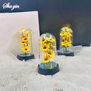 Graduation season gift small sunflower plastic set