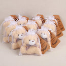 10-30Sets Bear Gift with Organza Bag