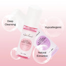 Natuhana 60ml Eyelash Extension Shampoo Mousse False Eyelashes Glue Accessories Lash Cleaning Foam No Stimulation Makeup Tools