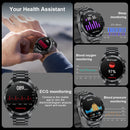 Men New Smartwatch Bluetooth Call Waterproof