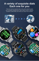 Men New Smartwatch Bluetooth Call Waterproof