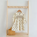 Infant Kids Baby Girls Long Sleeve Sisters Dress