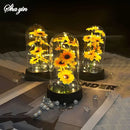 Graduation season gift small sunflower plastic set