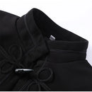 Women's Black Cropped Blazer Stand Collar Button Front Long Sleeve Slim Coat 2026 Spring Casual Daily Fashion Lady Outerwear